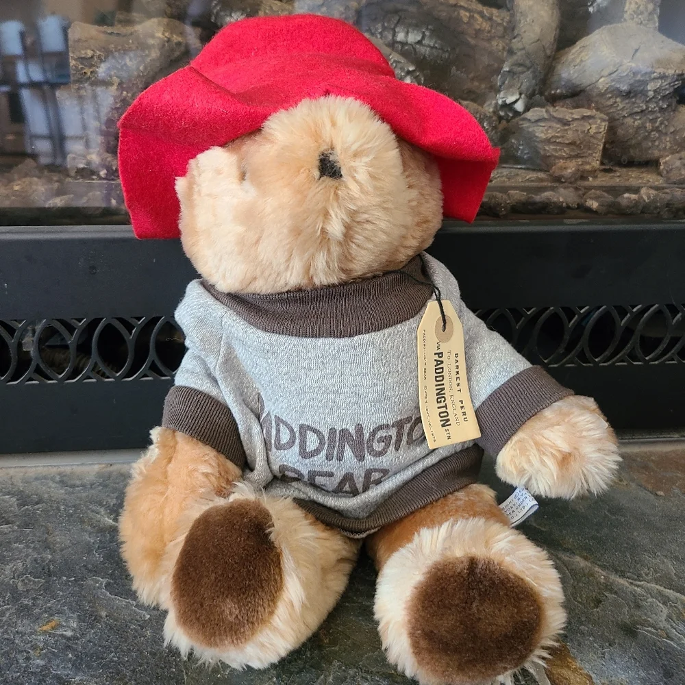 Collectible Paddington Bear Stuffed Animal Teddy Bear